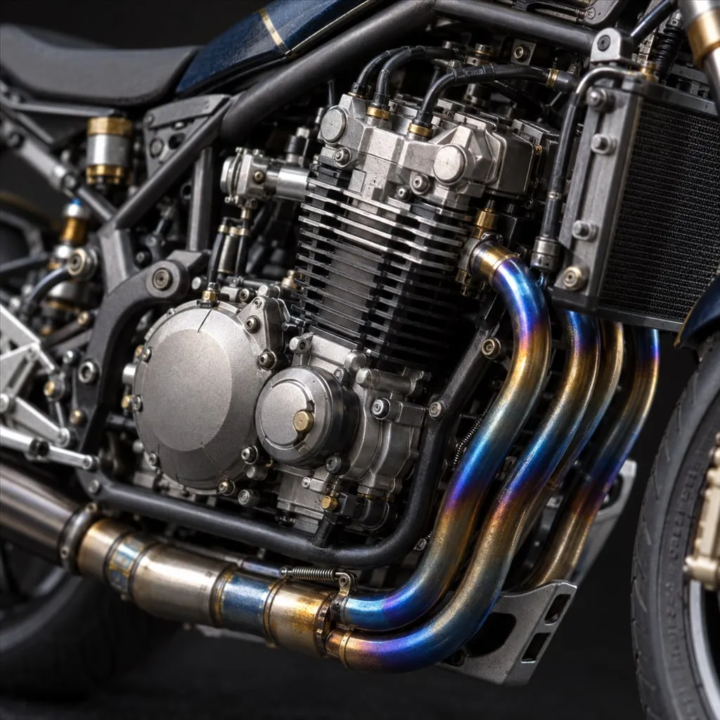 1/12 バイクのエンジン周り 1/1