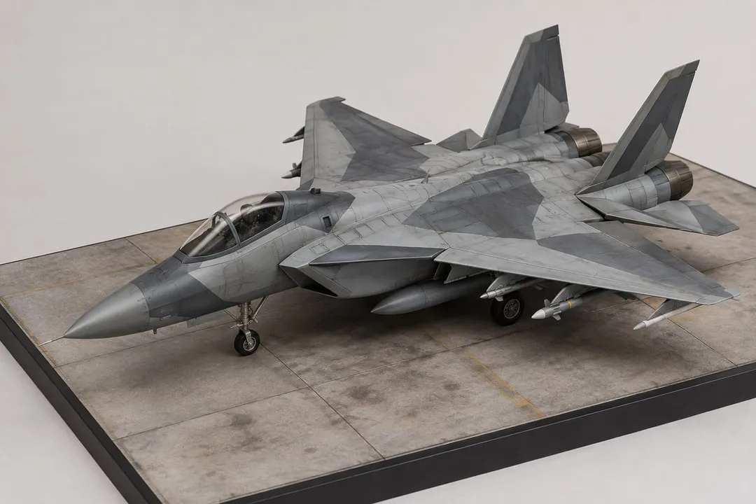 1/72 ジェット戦闘機、ロービジ迷彩